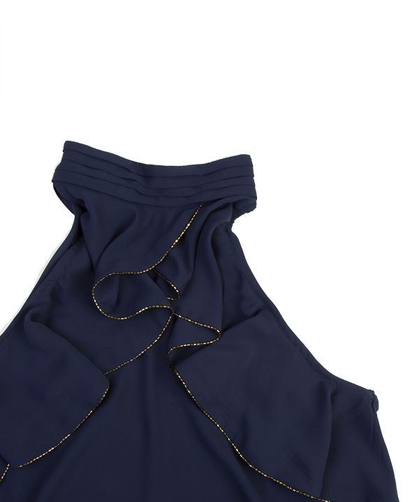 تاپ یقه ایستاده زنانه سرژه Serge