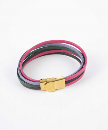 دستبند چرم طبیعی بیسراک Bisrak کد 307N