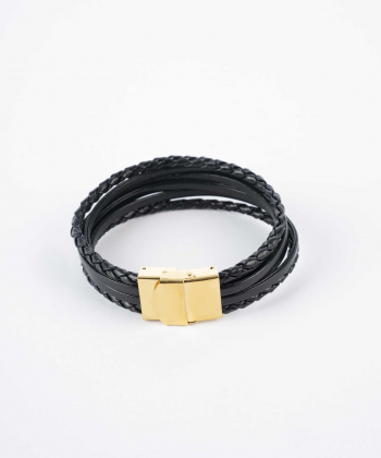 دستبند چرم طبیعی بیسراک Bisrak کد 304N