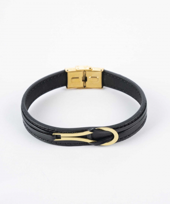 دستبند چرم طبیعی بیسراک Bisrak کد P408N