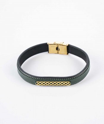 دستبند چرم طبیعی بیسراک Bisrak کد P403N