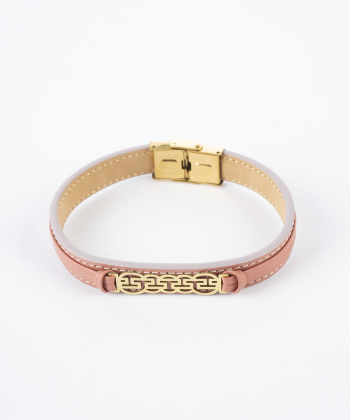 دستبند چرم طبیعی بیسراک Bisrak کد P420N