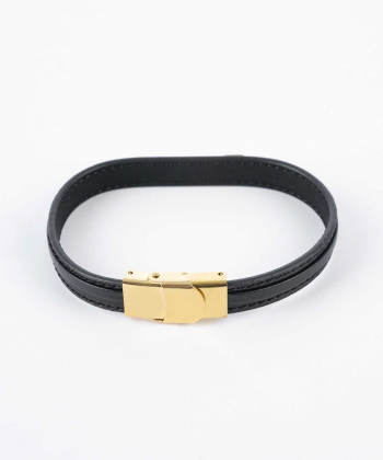 دستبند چرم طبیعی بیسراک Bisrak کد P411N