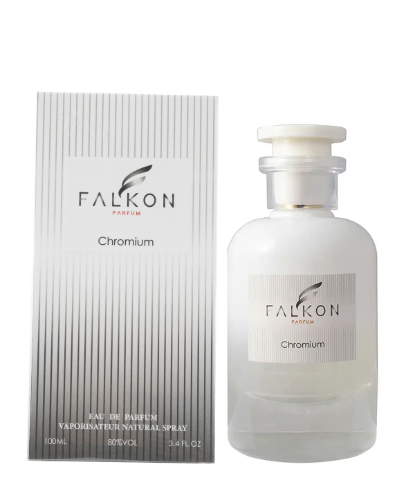 ادوپرفیوم زنانه فالکون Falkon مدل Chromium حجم 100 میلی‌لیتر