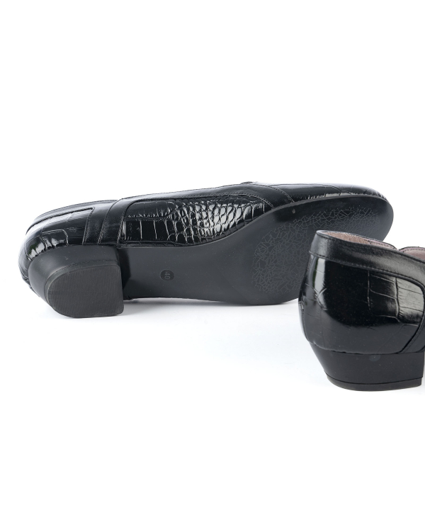 کفش زنانه چرم طبیعی چرم وحید Vahid Leather مدل لادین