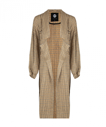 مانتو جلو باز دو میم 2M کد 219