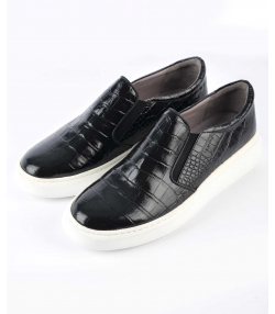 کفش زنانه چرم طبیعی چرم وحید Vahid Leather مدل هلیوس