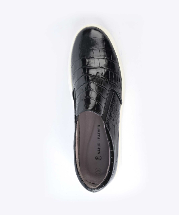 کفش زنانه چرم طبیعی چرم وحید Vahid Leather مدل هلیوس