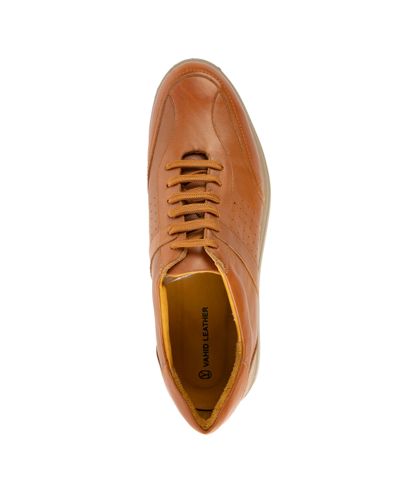 کفش مردانه چرم طبیعی چرم وحید Vahid Leather مدل دیوید
