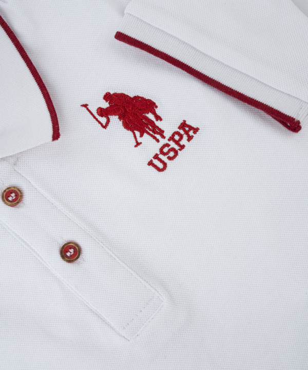 پولوشرت آستین کوتاه پسرانه US Polo Kids مدل AM-2013A3