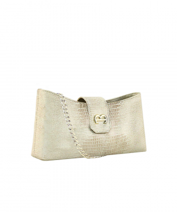 کیف دوشی چرم طبیعی زنانه منط مدل F118C