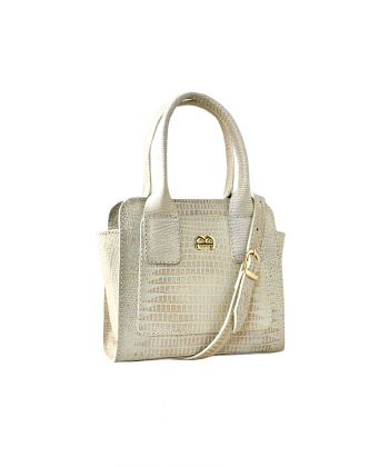 کیف دوشی چرم طبیعی زنانه منط مدل F114C