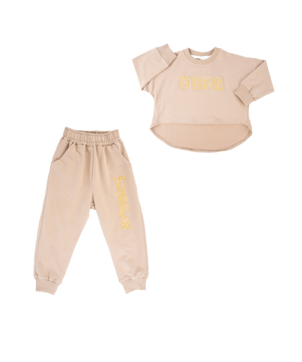 ست بلوز شلوار دخترانه یو اس پولو کیدز US Polo Kids کد 4036A2