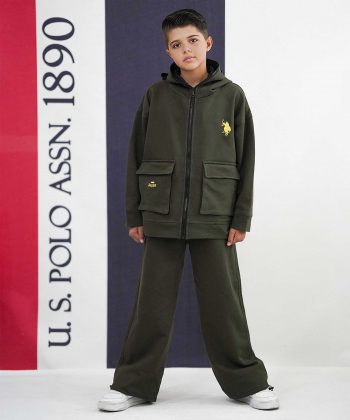 سوییشرت و شلوار یو اس پولو کیدز US Polo Kids کد 5086A1