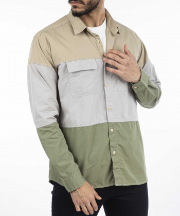 پیراهن آستین بلند مردانه بالون مدل 5585