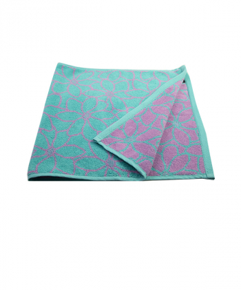 حوله دستی برق لامع مدل فلاور