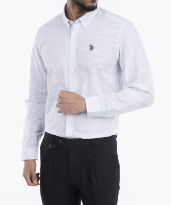 پیراهن مردانه یو اس پولو US Polo کد 3224E1