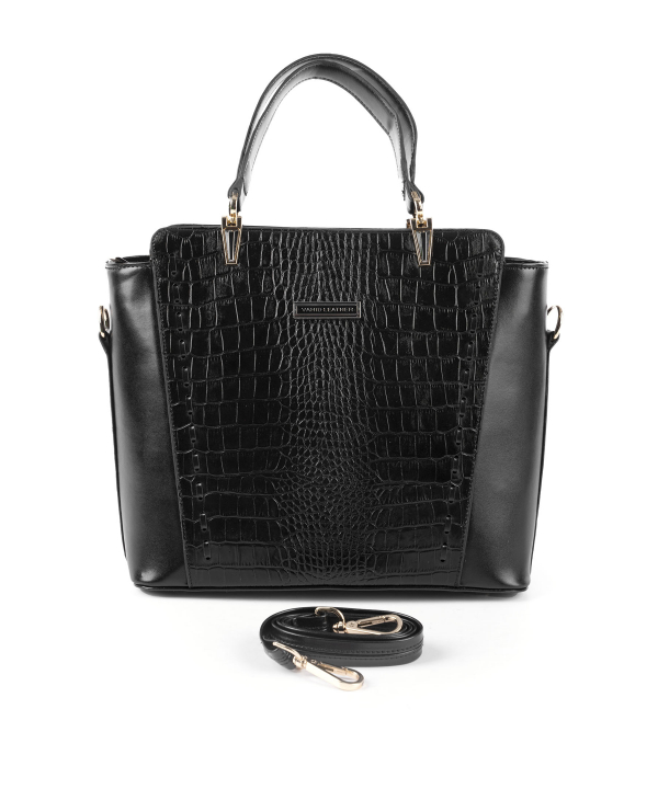 کیف چرم طبیعی زنانه چرم وحید Vahid Leather مدل 0705