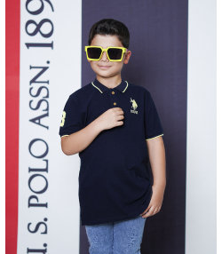 پولوشرت پسرانه یو اس پولو کیدز US Polo Kids کد 2013A3