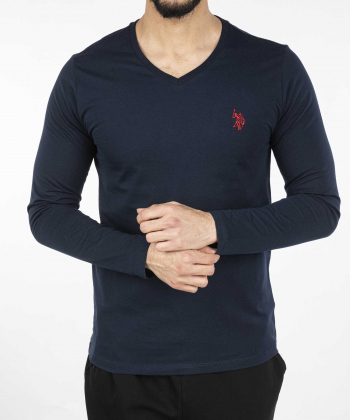 بلوز آستین بلند  مردانه یو اس پولو US Polo کد 3327E1