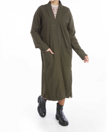 مانتو بلند زنانه اسپرینگ فیلد مدل am-SPF-202131203