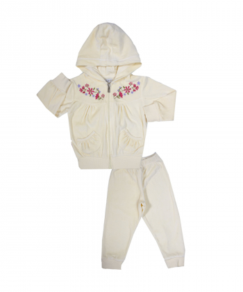 ست مخمل دخترانه آدمک مدل 2659003