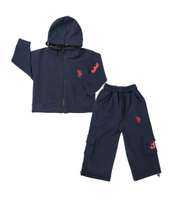 ست سویشرت و شلوار یو اس پولو کیدز US Polo Kids کد 5086A2