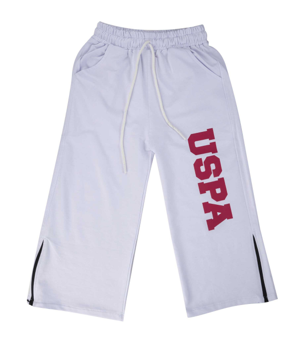شلوار بگ دخترانه یو اس پولو کیدز US Polo Kids کد 1076A1