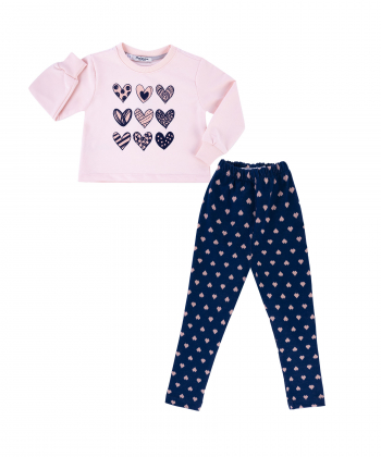 ست  نخ پنبه دخترانه ملورینا مدل AM-ML-7102