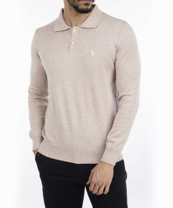 پولوشرت آستین بلند مردانه آروما مدل 1124402-02