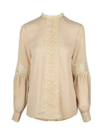 شومیز یقه ایستاده مجلسی زنانه سرژه Serge