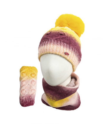 ست شال گردن و کلاه زنانه تارتن مدل 82333113111