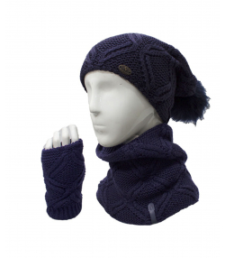 ست کلاه و شال گردن و دستکش تارتن Tartan مدل 81333113206