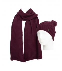 ست کلاه و شال گردن تارتن Tartan مدل 81213000204
