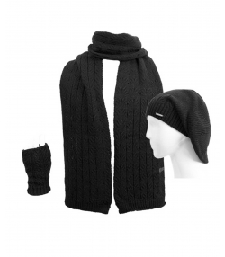 ست کلاه و شال گردن و دستکش تارتن Tartan مدل 81312013410