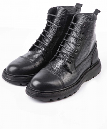 نیم بوت چرم طبیعی مردانه بالون Balloon کد J04