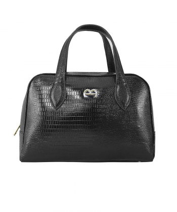 کیف دوشی چرم طبیعی زنانه منط مدل 4119C