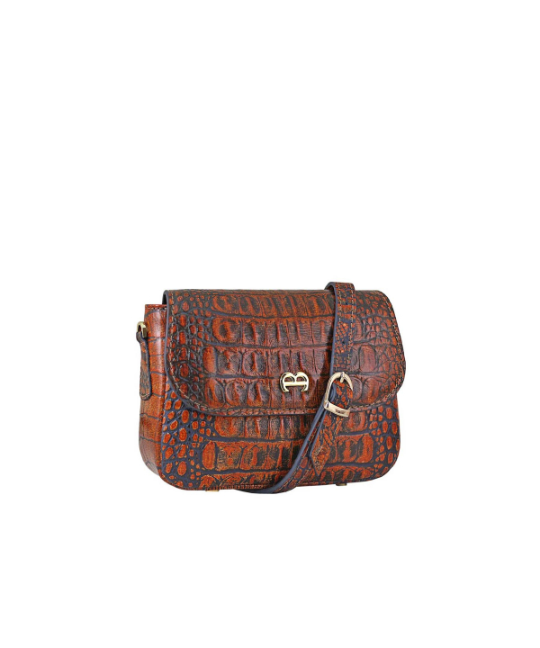 کیف دوشی چرم طبیعی زنانه منط Mante کد B214C