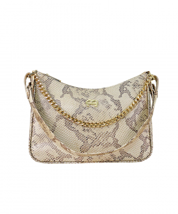 کیف دوشی چرم طبیعی زنانه منط مدل 4117C