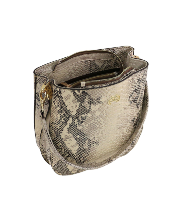 کیف دوشی چرم طبیعی زنانه منط مدل B219C