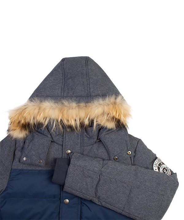 کاپشن پر مردانه کلاه دار جین وست Jeanswest