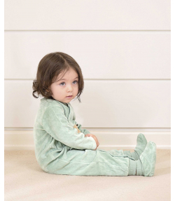 ست سرهمی و کلاه نوزاد دخترانه نیلی ایندیگو Nili Indigo کد 22139