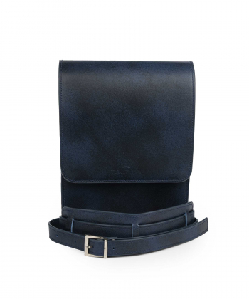 کیف دوشی چرم طبیعی زنانه منط مدل H153Ca