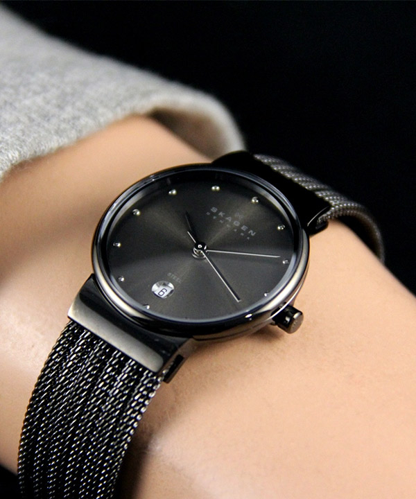 ساعت مچی عقربه ای زنانه اسکاگن Skagen مدل 355SMM1