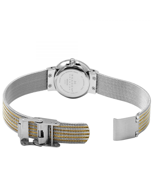 ساعت مچی عقربه ای زنانه اسکاگن Skagen مدل 355SSGS