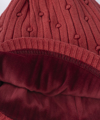 ست کلاه و شال گردن بچگانه جاستیفای Justify کد K0450064NA