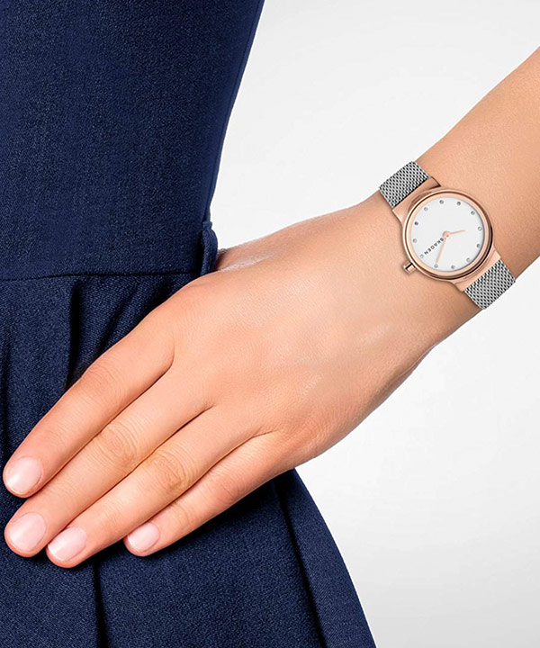 ساعت مچی عقربه ای زنانه اسکاگن Skagen مدل SKW1101