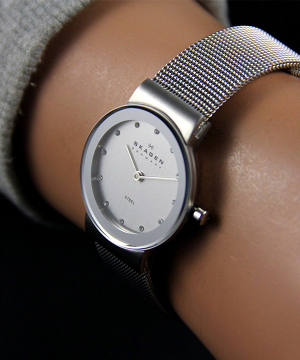 ساعت مچی عقربه ای زنانه اسکاگن Skagen مدل 358SSSD