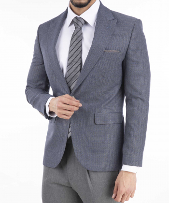 کت تک مردانه ورساچه جینز مدل am-vmw044