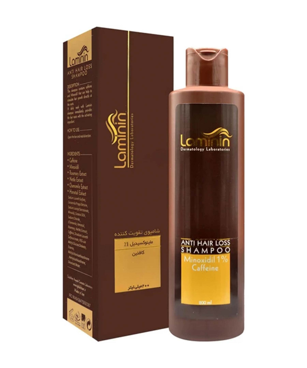 شامپو ماینوکسیدیل لامینین Laminin حجم 200 میلی‌لیتر